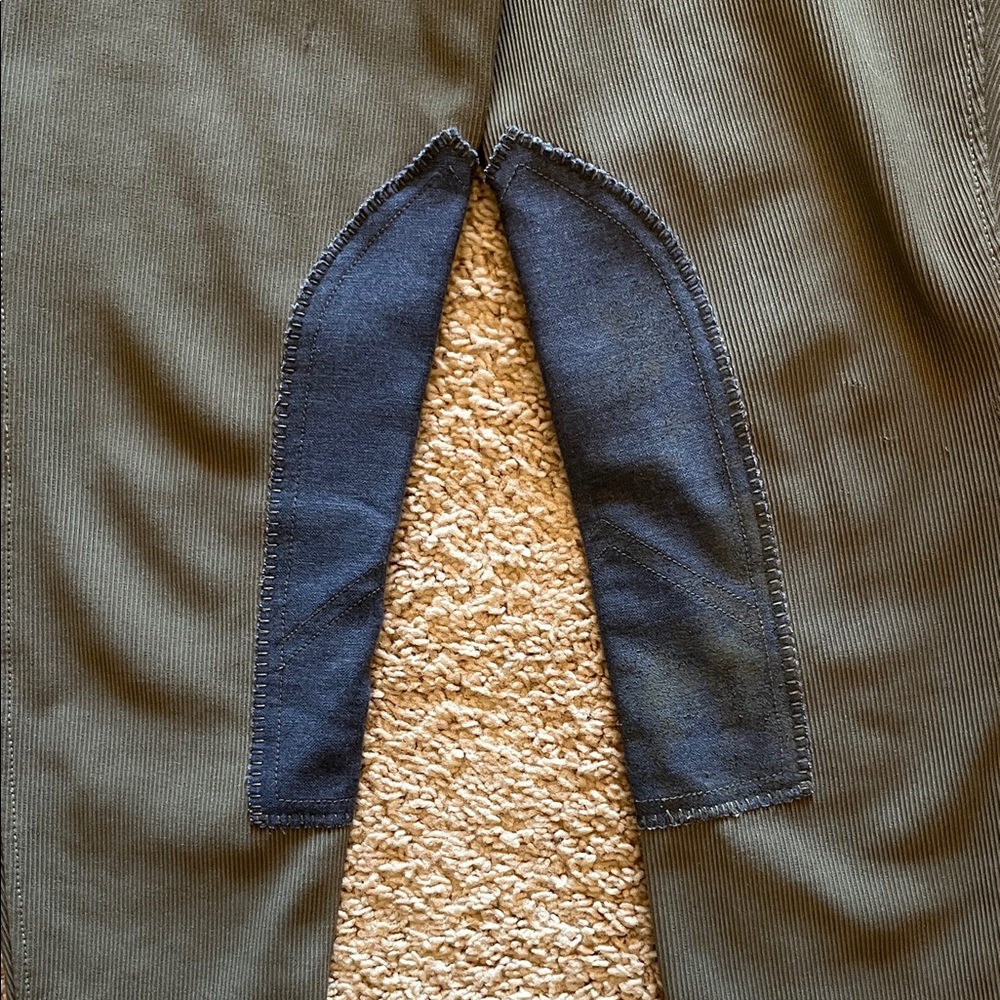 Tiff Rider Olive Green Equestrian Riding Breeches - Picture 3 of 11